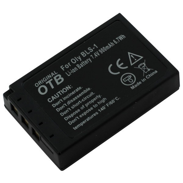 Batterij v. Olympus PS-BLS1