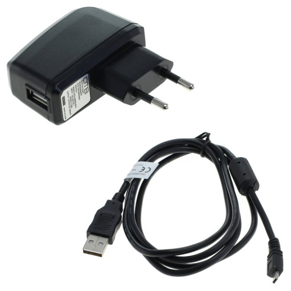 AC adapter + datakabel voor Vivistar ViviCam 5386