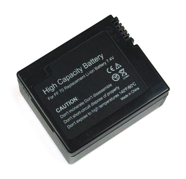 Batterij v. Sony NP-FF70 NP-FF71