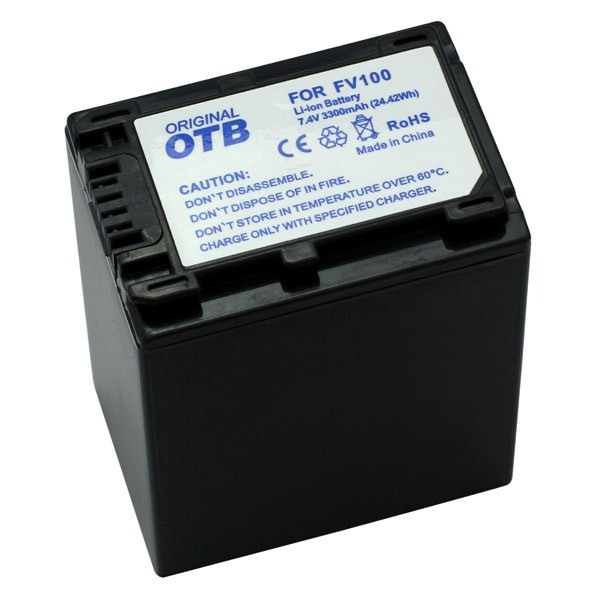 Batterij v. Sony HDR-XR155E