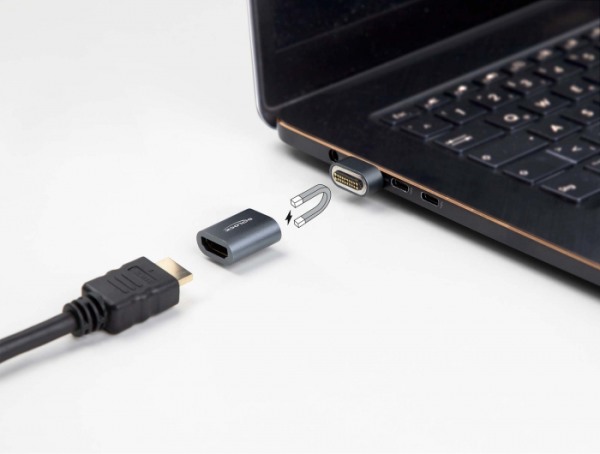 HDMI-adapter mannelijk naar vrouwelijk magnetisch voor MacBook Pro 14" (2021)