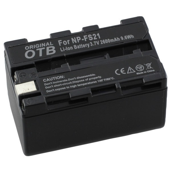 Batterij v. SONY NP-FS21
