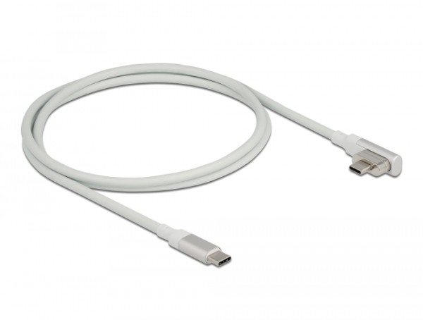 Magnetische Thunderbolt 3 USB-C kabel male naar male haaks 1,20 m voor MacBook Pro 13" (2021)