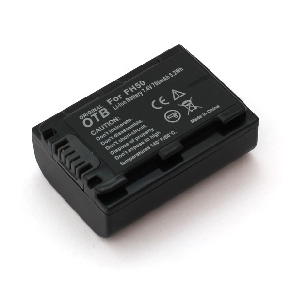 Batterij v. Sony NP-FP50