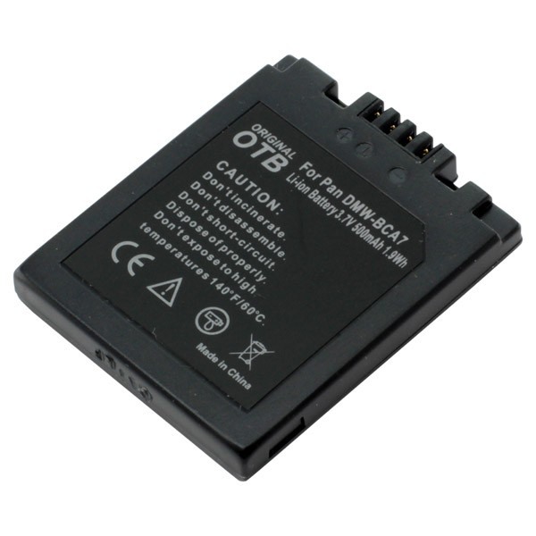 Batterij v. Panasonic Lumix DMC-FX1