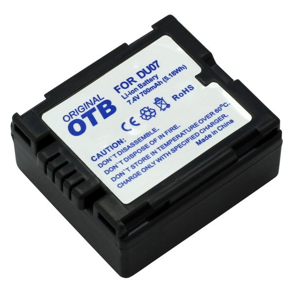 Batterij v. Panasonic CGA-DU07