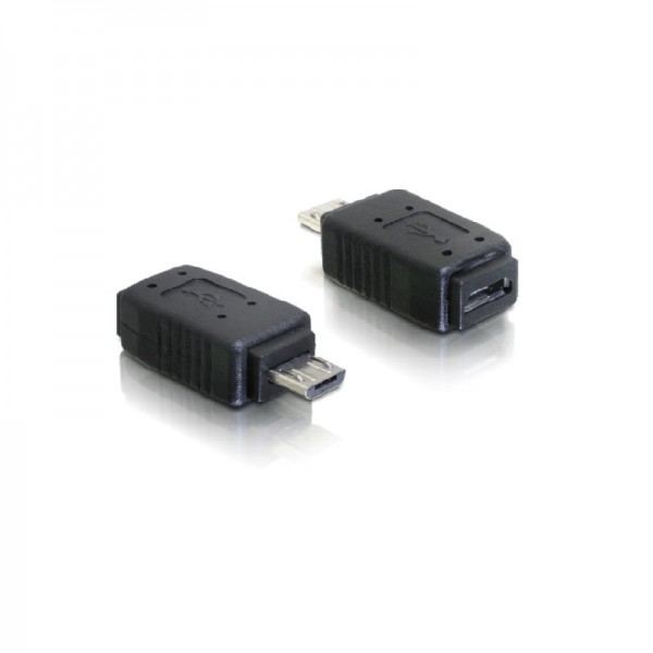 Adapter USB micro-A+B vrouwelijk naar USB micro B mannelijk