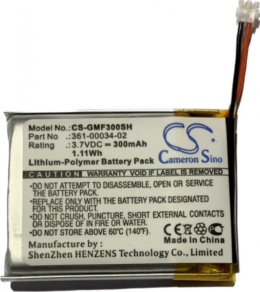 batterij voor Garmin Fenix 3 HR