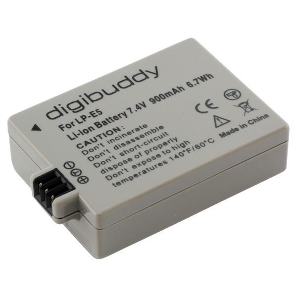 Batterij v. Canon LP-E5